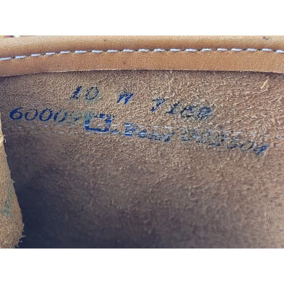 L.L.Bean Brown Leather & Rubber Duck Boots Made in USA Men's Sz 10W - Picture 6 of 8